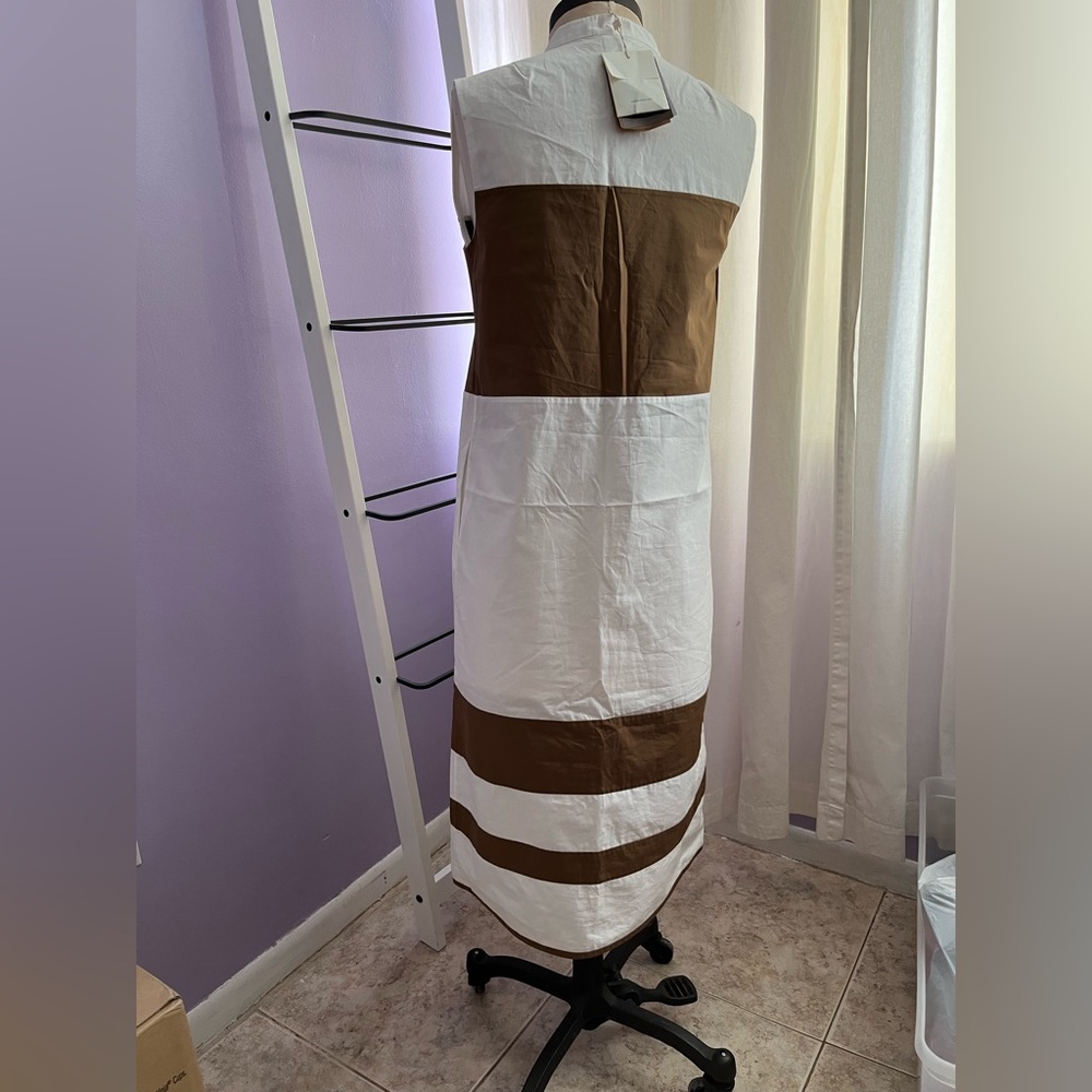 TRADEMARK SHIFT  MIDI DRESS - Picture 8 of 12